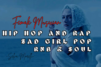 female rapper trap rap verse hip hop singer female rap songwriter, female vocal