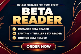 beta reader romance beta reader beta reader fantasy thriller horror beta reader