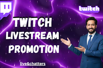 promote your twitch stream for better reach and growth