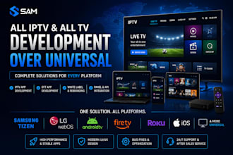 develop and rebrand iptv apps for all platforms