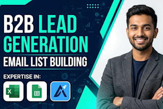 do b2b lead generation data scraping and email list building