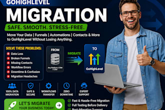 gohighlevel migration clone ghl website sales funnel landing page duplicate ghl