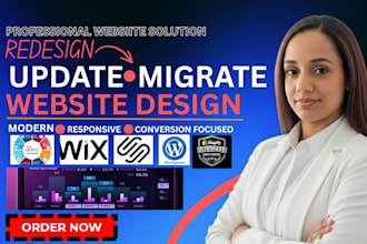 handle website migration and updates