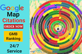 build google maps citations, local business listings and directory submission