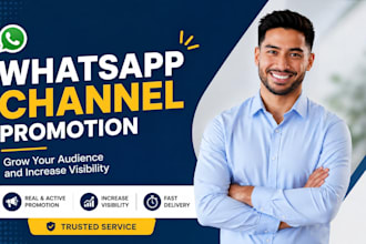 promote your whatsapp channel to increase visibility