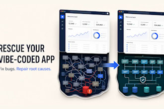 rescue, refactor, and stabilize your ai generated web app