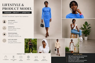 be your female model for lifestyle product photos