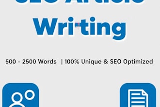 write SEO blog article to rank on google
