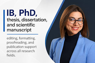 write, rewrite, edit, publish scientific manuscripts for q1, q2, and q3 journals