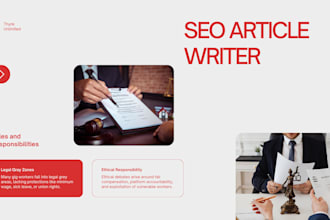 write ai articles and blog posts in english