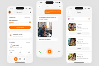 build ai language learning app,translator app, educatonal app, pronunciation app