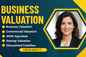 do business valuation, dcf, financial modelling and commercial bpo