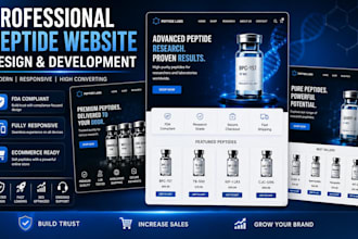 peptide website peptide research peptide store peptide woocommerce website