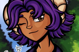 draw a icon for your vtuber oc