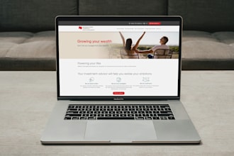 build a modern responsive portfolio website
