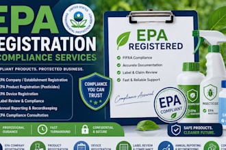 provide epa pesticide registration consulting and epa compliance for USA product