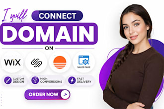 connect domain to squarespace, wix, base44, fix dns issues