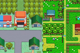 do pixel art tileset pixel art character sprite sheet rpg pixel sprite animation