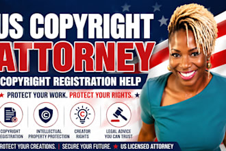 provide US copyright registration and intellectual property