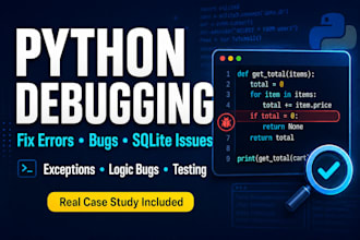 fix python errors, debug scripts, and solve sqlite bugs