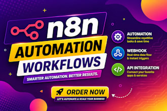 build n8n ai agent, n8n ai automation, n8n workflow and custom ai chatbots