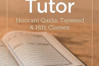 teach quran with tajweed and noorani qaida online for kids and adults