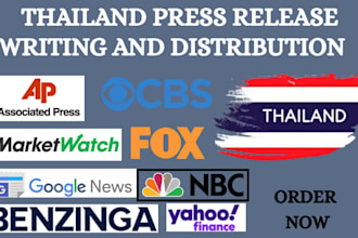 distribute your press release to thailand news sites