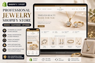 design jewelry shopify store jewelry fashion store jewelry website