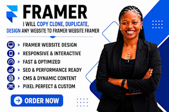copy clone, duplicate, design any website to framer website framer