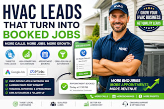 find hvac leads air conditioning furnace repair local heating contractor leads