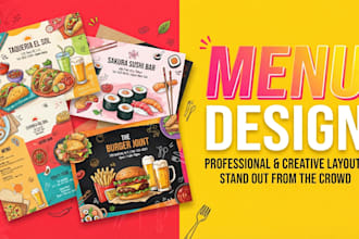 design restaurant menu do food truck bar menu design digital cafe and hotel menu