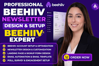 setup beehiiv newsletter beehiiv account beehive landing page beehive website