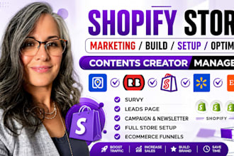 build shopify dropshipping sales funnel email automation systeme io
