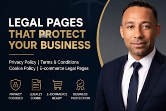 prepare kuwait privacy policy, terms, cookies, ecommerce legal pages