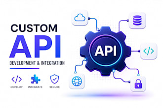 develop and integrate custom API