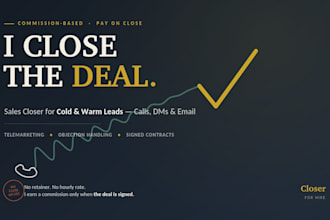 be commission based sales closer sales representative salesperson telemarketing