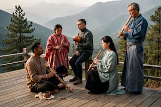 record didgeridoo  quena duduk xiao and bamboo flute