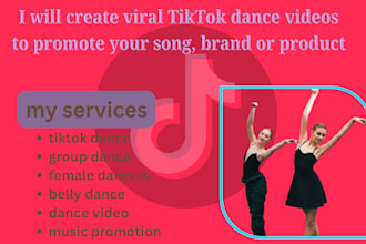 create a viral tiktok dance challenge for your song or brand