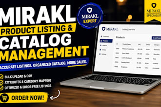 mirakl marketplace bulk product listing optimisation