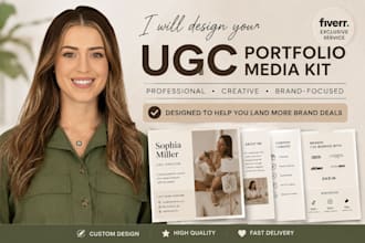 design and redesign your ugc portfolio website