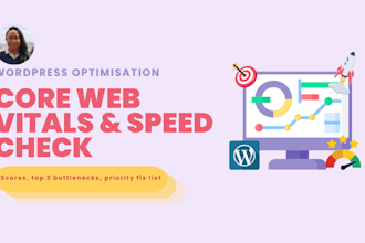 boost your wordpress speed and fix core web vitals