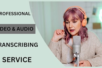 transcribe podcast audio and video into accurate text