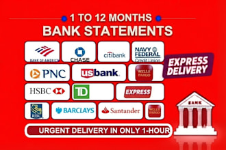 bank statement bank statement bank statement as you need