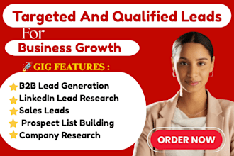 do linkedin lead generation targeted b2b business lead generation email list