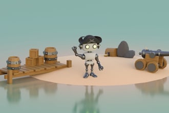 make a stylised 3d model for you