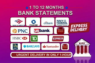 made bank statement made bank statement as you need
