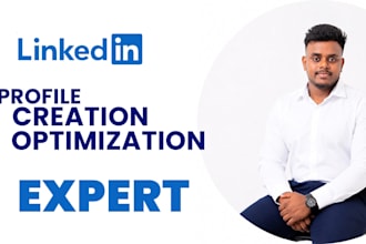 create, optimise your linkedin profile and company page