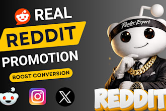 promote business website, ai tools, saas blog or app via reddit seo post