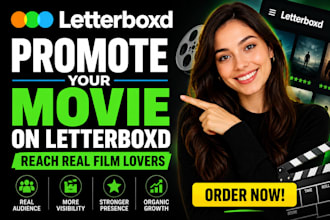 set up and organically promote your letterboxd movie for real film lovers