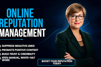 do online reputation management reverse seo to push down negative listing